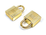 VersaKits 4 Pack Mini Keyless Gold Padlocks - Small Metal Combination-Free Locks for Purses, Backpacks, Luggage, Jewelry Boxes, 