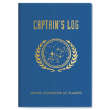 Unemployed Philosophers Guild Star Trek Captains Log Large Notebook