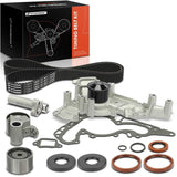 A-Premium Engine Timing Belt Kit with Water Pump - Compatible with Toyota & Lexus Vehicles - V8 4.0L 4.3L 4.7L (DOHC) - Tundra, 