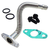 5.9L Turbo Oil Return Drain Line Fit for Fit for Dodge Cummins 2004-2007