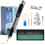USB Rechargable Engraving Machines Pen with 35bits,Mini Electric Engraver Etching Machines Cordless Rotary Tools Engraved Jewelr