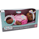 Baby's First Goldberger Doll 11 African American Classic Baby Softina Bathtime Doll with Feels So Real Skin