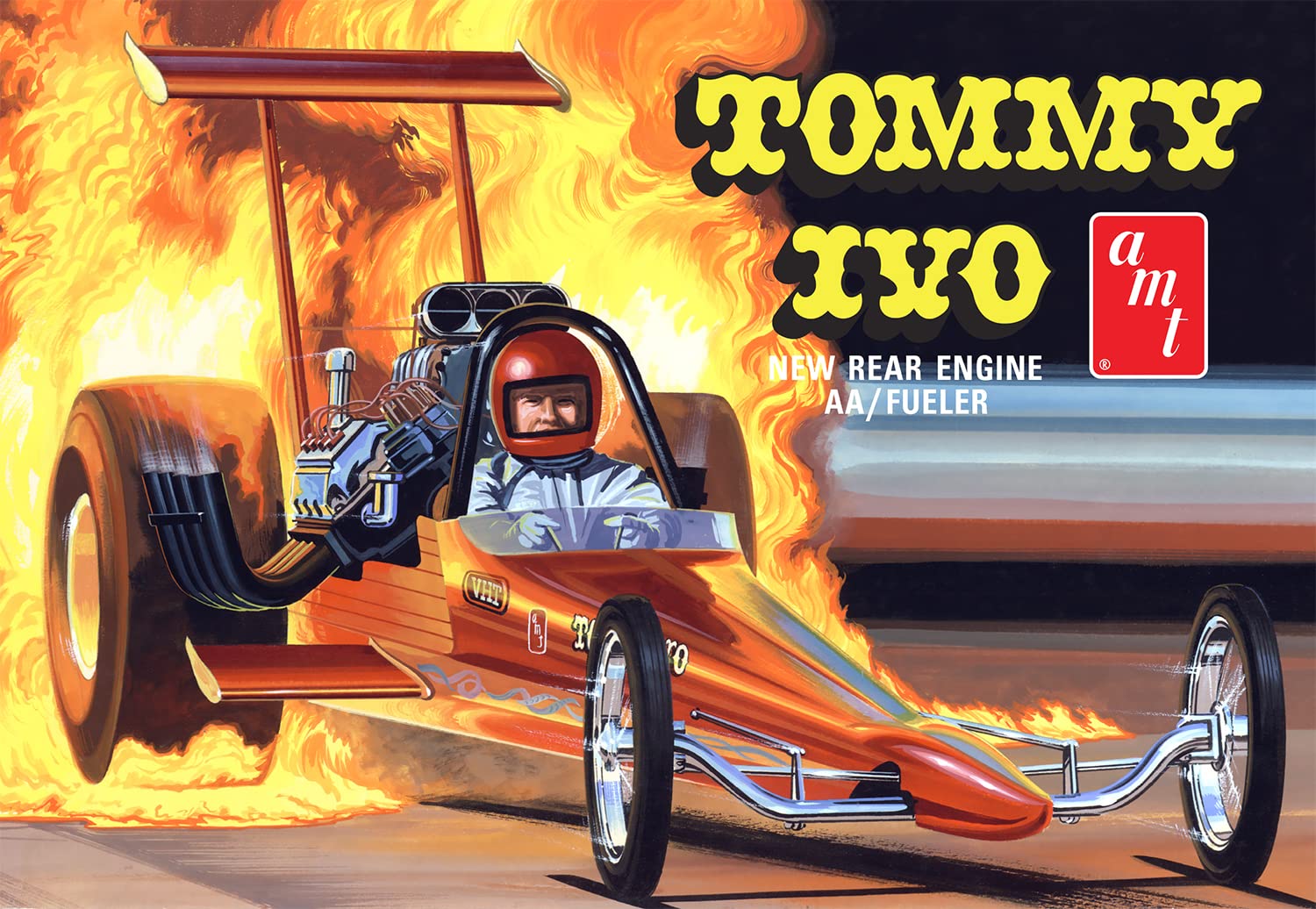 Amt Tommy Ivo Rear Engine Dragster 1:25 Scale Model Kit