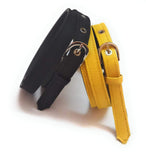 Generic Xxl Oversize Plus Size Formal Casual OmenS Denim Material Jeans Belts 2Pcs Black And Yellow