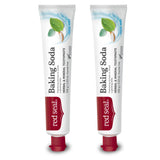 Red Seal Baking Soda Toothpaste - Fluoride-Free Herbal & Mineral Formula, Vegan-Friendly, Cruelty-Free, SLS and Paraben-Free, No