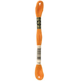 DMC 117740 Six Strand Embroidery Cotton Floss, Tangerine, 8.7Yard