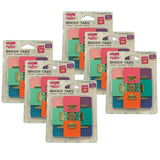 Clip-Rite CRT111-6 Binder Tabs, Assorted Gold - Pack of 6