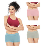 Trylo Riza G-Leg Panty-Assorted-M,Assorted,,B0DRRQ1LNG