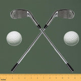 Erosebridal Golf Fabrics by The Yard Golf Club Balls Upholstery Fabric Sports Games Waterproof Fabric for Chairs Green Soft Ligh