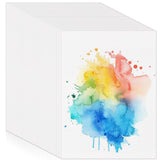 300 Sheets Watercolor Paper 8.5 x 11, 140 lb/300 GSM Cold Press Watercolor Paper Bulk White Water Color Paper for Kids Child Stu