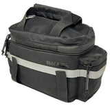 BiKASE Kool Pak Insulated Bike Cooler Bag, Waterproof and Mountable on Rear Rack or Handlebars, with Mesh Pocket and Side Pocket