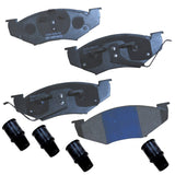 Bendix Premium SBM367 Semi-Metallic Front Brake Pads for Dodge Caravan 1988-1987, Grand Caravan 1988, Mini Ram 1988-1987, Plymou