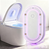 KLUEHOME Toilet Guard,Smart U VC Toilet Cleaner & OdorControl System with Motion Sensor,Self Cleaning, Rechargeable Toilet Lid