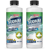 MAXTITE Sodium Percarbonate (4 lbs total 2 pack of 2 lbs bottles) 100% Pure Solid Hydrogen Peroxide/Oxygen Bleach Multi