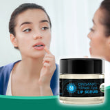 Miracle Lips Organic 2 In 1 Lip Scrub And Moisture Balm - For Corrective Lip Action - Wax Free Anti-Aging Lip Balm Treatment Sol