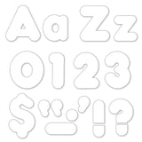 TREND ENTERPRISES White 4 Casual Combo Ready Letters (T79905)