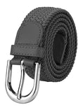 Vtflair MenS And WomenS Stretchable Canvas,Causal & Formal Belt Free Size(Grey)