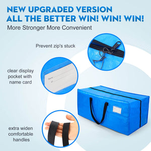 AlexHome Moving Bags Heavy Duty,Extra Large Packing Bags for Moving,Reusable Plastic Moving Totes,Clothes Storage Containers,Mov