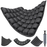 Lonicerkz 1Pcs Travel Cushion - Inflatable Airplane Seat Cushion for Travel.Suitable for Long Distance Sedentary People to Use,E
