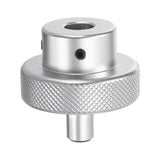 HARFINGTON Aluminum Alloy Handwheel 40mm OD 10mm Bore Lathe Hand Wheel with Rotate Handle Aluminum Milling Machine Handle with W