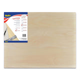 Helix Wooden Lightweight Drawing Board 20 x 26 Inch Metal Edge Drafting, Art, Sketching and Tracing