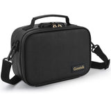 Gosstek PU Leather Storage Bag with Combination Lock, Premium Multi-Use Organizers Box Case, Durable Container Box for Home and 