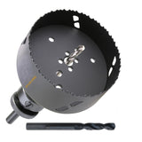PLG2SUPT 5-3/4Deep HSS Bi Metal Hole Saw Cutter with Arbor Cutting Depth 2.1for Metal Thick Wood PVC Drywall Aluminum Bi