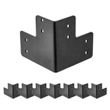 VEVOR Workbench Corner Bracket Kit, 6.50 x 6.50 x 6.50 inch / 165 x 165 x 165 mm, 2204lbs/1000kg Load Capacity, Heavy Duty Sturd