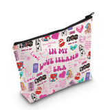 WCGXKO Reality TV Show Inspired Makeup Bag Love Variety Show Gift for Reality TV Show Fans (Love Bag)