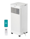 Midea 8,500 BTU ASHRAE (5,000 BTU SACC) Portable Air Conditioner Smart Control, Cools up to 150 Sq. Ft., with Dehumidifier & Fan