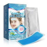 Vanshop Cooling Fever Patches For Kids & Adults | Instant Cooling Gel Sheets For Forehead | Long Lasting Relief For Fever, Heada