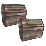 Teacher Created Resources Reclaimed Wood Design Chest, 9.5-Inch X 8-Inch, Multicolored, Pack Of 2 (Tcr8588-2)