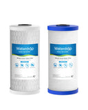 Waterdrop Whole House Water Filter, Heavy Metal and Anti-Scale Sediment Filter, Replacement for GE FXHTC, GXWH40L, iSpring, Cull