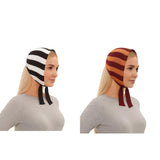 Pack Of 2 Striped Maternity Mufflers For Women (Multicolored, Design Varies) Winter Wear Woolen Head Muffler/Scarf Soft & Wa