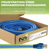 Mediabridge CAT6 Ethernet Patch Cable (25 ft) RJ45 Connectors with Gold Plated Contacts (10gbps)