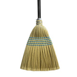 Xifando 70.5inch Heavy Duty Stiff Bristle Broom with EVA Foam Grip Adjustable 4Section Long Handle Broom for Yard Garage Patio D