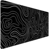 Large Mouse Pad, Big Desk Mat Large Office Desk Pad, Durable Extended Mouse Mat 31.5x15.7 Mousepad with Non-Slip Rubber Base & S