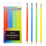 REDVANTA Pencils #2 Pre-Sharpened Cute Pencils for Kids Fun Number 2 Pencil with Erasers for School, Writing, Sketching, Drawing