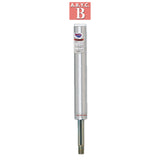 Attwood 2114 LockN-Pin 3/4 Pin Post - Brushed Aluminum, Fixed 11 Hgt, 1.5 Dia, Non-Threaded