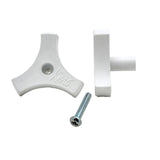 AP Products 013-511 Window Crank Knob with Screw, 2 / White