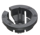 Arlington NM95-25 Black Button Push-In NM Cable Connector, 3/4 Trade Size, Fits 3/4-Inch Knock Outs, Black, 25-Pack