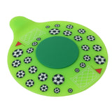 WSZCML Bathtub Drain Stopper, Silicone Tub Stopper Plug, Universal Bath Drain Cover, Kids Tots Babies Gift (Green Football)