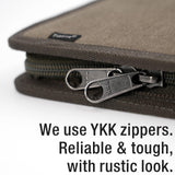 Tintris Zipper Journal Notebook Cover for 5.5 x 8.25 A5 Moleskine LEUCHTTURM Notebooks Journals Planners Sketchbooks Legal pads