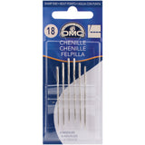 DMC Chenille Hand Needles Size 18 6 Pack 176818 (12Pack)