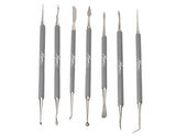 Xiem Tools USA Precision Stainless Steel Sgrafitto Detailing Tool Set, Professional Series, 7 pieces (PSTS7SD10082)