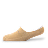 Young Wings MenS_Socks Beige Colour Cotton Fabric Solid Free Size NoShow Length Casuals & Formals Wear Socks Pack Of 1