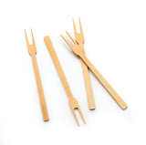 Bamboo 6In App Fork - 50 Ct