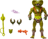 Masters of the Universe Masterverse Action Figure, New Eternia Kobra Khan, 7 Inch Motu Toy 30 Articulations, Camo Khan Alt Look 