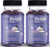 TruHeight Sleep Gummies - Kids & Teen Natural Sleep Aid for Maximum Growth - Pediatric Recommended - Kids Melatonin Gummy - Mela