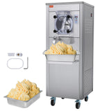 VEVOR Ice Cream Maker for Commercial Use, Produces 18 Liters per Hour, 1780W, Offers Single Flavor, Equipped with Wheels, 6L Sta